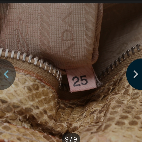 Prada Python Skin Purse - Picture 3 of 11
